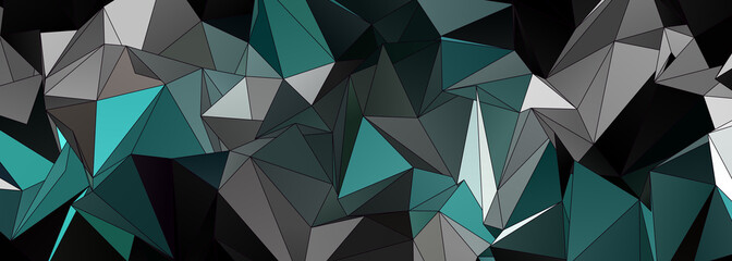 3d Triangles, abstract  background. Design wallpaper.