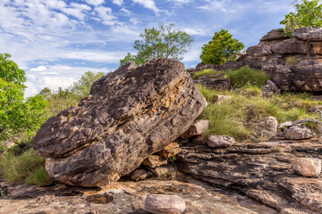 View of the plain at the foot of Ubirr Rock, Australia © serge