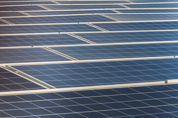 Stromerzeugung Solarzellenpark