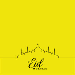 eid mubarak celebration card