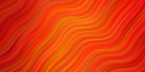 Light Red vector texture with wry lines.