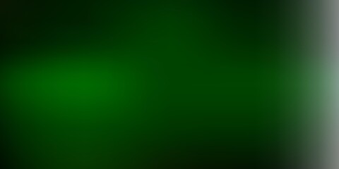 Dark green, red vector blurred layout.