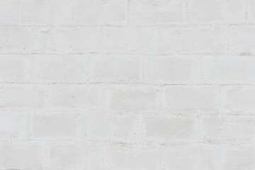 Background from white brick wall with texture