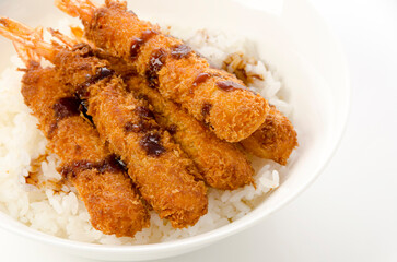 海老フライ丼