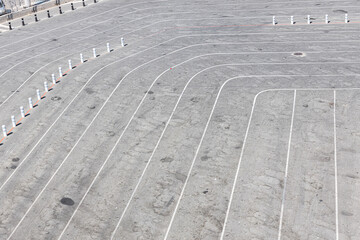 amphitheatre seats in a stadium
