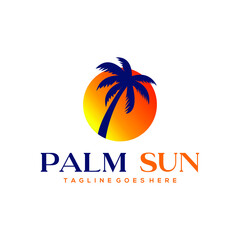 palm beach exotic Logo Design idea