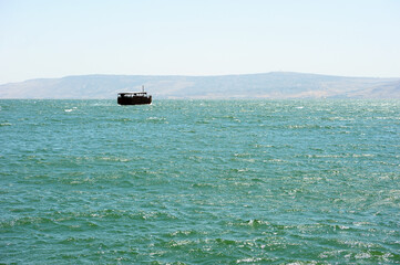 Sea of Galilee (Kinneret), the largest freshwater lake in Israel