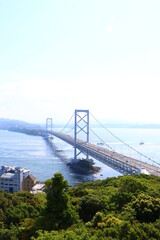 鳴門海峡と大鳴門橋