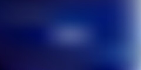 Dark blue vector blurred template.