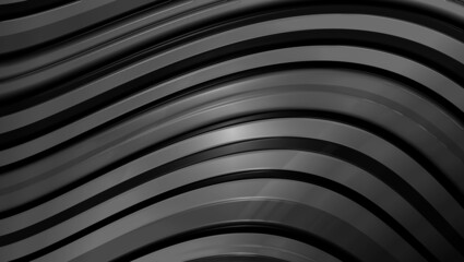 black and white background Metal Liquid Melted Silver