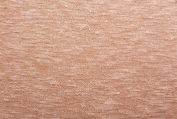 Brown fabric texture. Clothes background. Close up