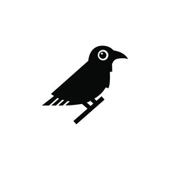 illustration logo bird icon templet