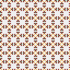 Naklejka premium Abstract Cross Pattern generative computational art illustration