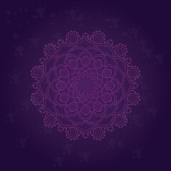 mandala icon and symbol logo