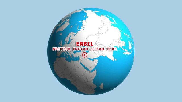 BRITISH INDIAN OCEAN TERR ERBIL ZOOM IN FROM SPACE