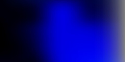 Dark blue vector gradient blur drawing.