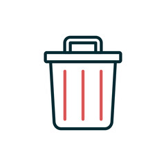 Trash Bin Icon