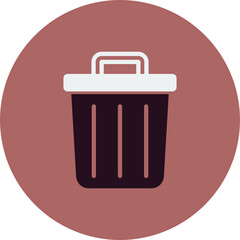 Trash Bin Icon
