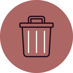 Trash Bin Icon