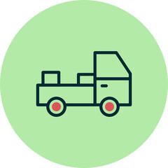 Pick Up Truck Icon