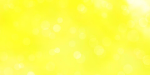 Light Yellow vector backdrop with dots.