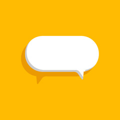 Bubble speech talk doodle or chat balloon drawn fun cute cartoon message illustration blank white speech bubbles set with different hand drawn shape