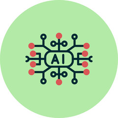 Artificial Intelligence Icon
