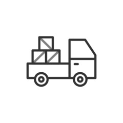 Delivery Truck Icon