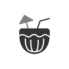 Coconut Drink Icon
