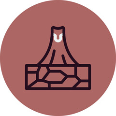 Volcano Icon