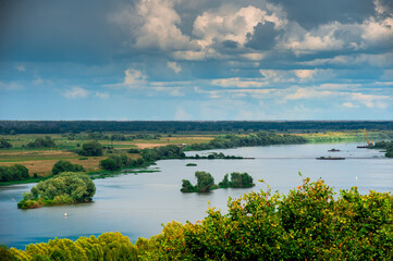 Beautiful landscape in Konstantinovo, Russia