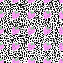 Summer seamless fruit pattern for fabrics and packaging and gifts and cards and kids