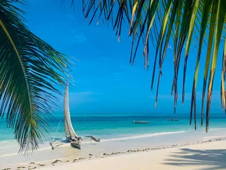 Tuinposter Zanzibar Zanzibar strand