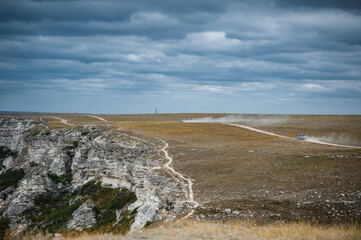 Seashore, Tarhankut, Dzhangul. Crimea, Russia