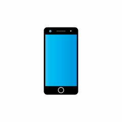 Phone icon vector illustration background