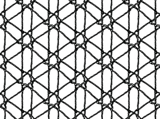 Seamless Vector Knitted Net Pattern