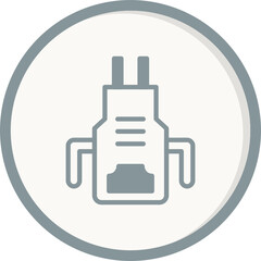 Fototapeta premium Apron Icon