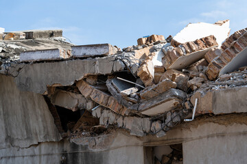 The old houses was demolished