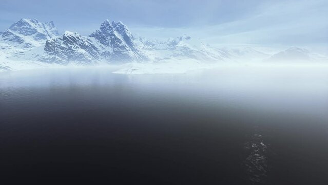 Mountains to the sea in the Chukotka region
