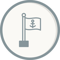 Sea Flag Icon