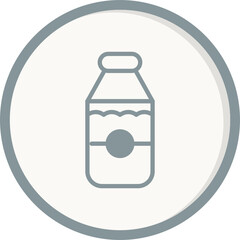 Milk Bottle Icon