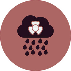 Acid Rain Icon