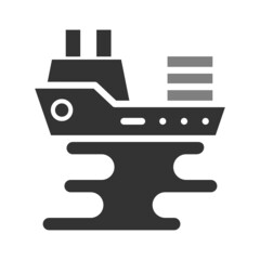 Oil Spill Icon