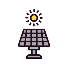 Solar Energy Icon