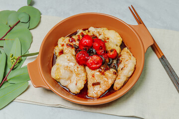 Guobaorou, Chinese food Crispy Sweet and Sour Pork