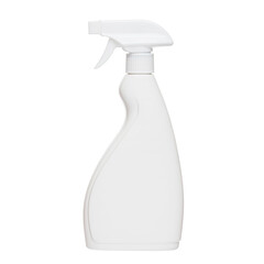 Cosmetic bottles with dispenser or sprayer isolated on white background. Bottle for ketchup, mustard, sauce. Antimicrobial liquid gel. Hand hygiene. Liquid soap. Cleaning agent.