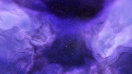 Fototapeta na wymiar nebula gas cloud in deep outer space, colorful space background with stars, 3d render