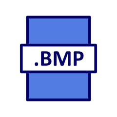 Fototapeta premium .BMP Icon