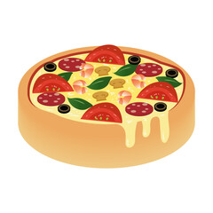 シカゴ風ピザ