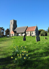 Obraz premium St Botolph's Church, Iken, Suffolk